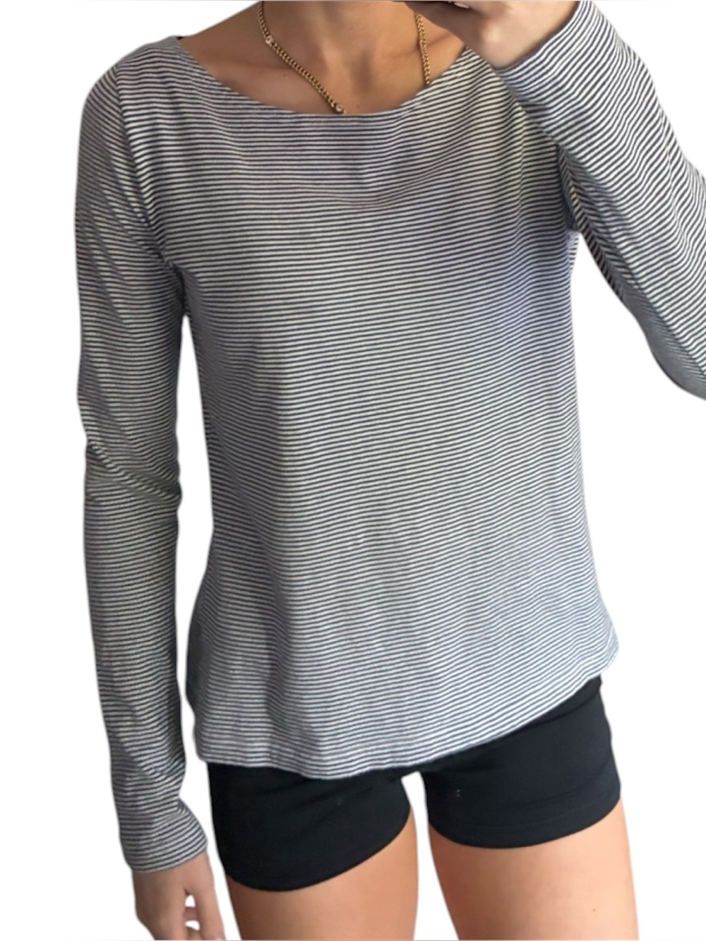 Brandy Melville Long Sleeve Striped Top